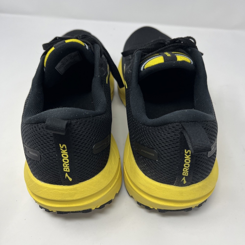 Brooks Black and Yellow Athletic Shoes Size 11 - Picture 3 of 16
